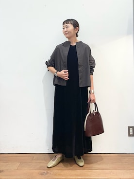 「URBAN RESEARCH DOORS(アーバンリサーチドアーズ)のアイテム(ハンドバッグ)」を使った、ちばななこさん(レディース・154cm)の秋コーディネート