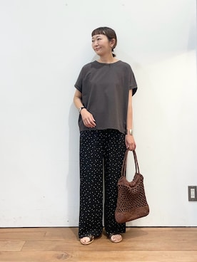 ちばななこさん(レディース・154cm)の夏コーディネート