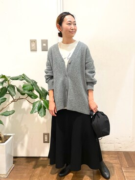 ちばななこさん(レディース・154cm)の秋コーディネート