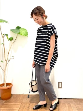 ちばななこさん（レディース・154cm）の夏コーディネート