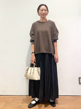 「URBAN RESEARCH DOORS WOMENS」｜ちばななこさん（レディース・154cm）の秋コーディネート