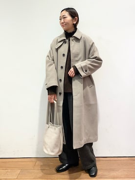 「アーバンリサーチドアーズ」｜ちばななこさん（レディース・154cm）の冬コーディネート