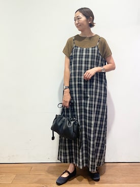 ちばななこさん(レディース・154cm)の秋コーディネート