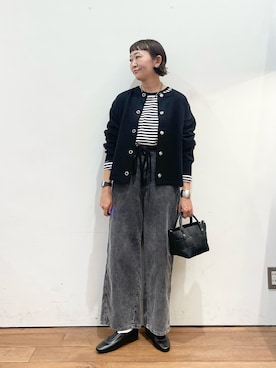 ちばななこさん（レディース・154cm）の秋コーディネート