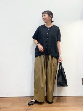 ちばななこさん(レディース・154cm)の夏コーディネート