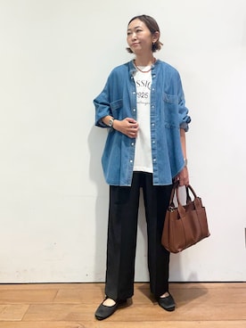ちばななこさん（レディース・154cm）の秋コーディネート