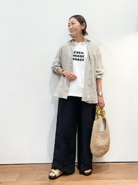ちばななこさん(レディース・154cm)の春コーディネート