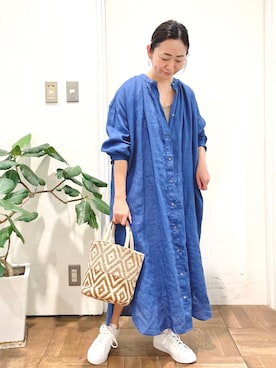 ちばななこさん(レディース・154cm)の春コーディネート