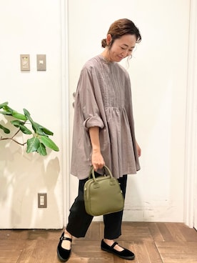 ちばななこさん(レディース・154cm)の秋コーディネート