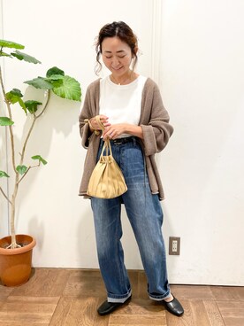 ちばななこさん（レディース・154cm）の秋コーディネート