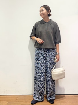 「URBAN RESEARCH DOORS（アーバンリサーチドアーズ）のアイテム（シューズ）」を使った、ちばななこさん（レディース・154cm）の秋コーディネート
