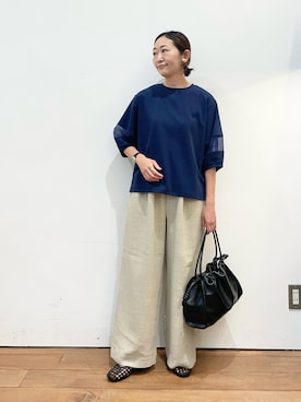 ちばななこさん(レディース・154cm)の春コーディネート