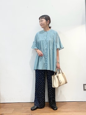 ちばななこさん（レディース・154cm）の夏コーディネート