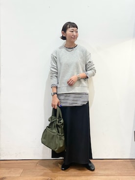 ちばななこさん(レディース・154cm)の秋コーディネート