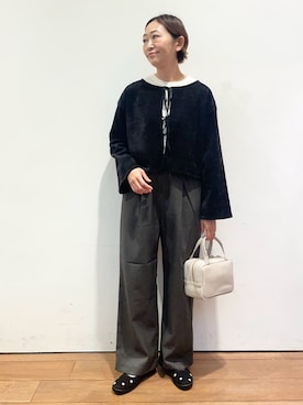 ちばななこさん(レディース・154cm)の秋コーディネート