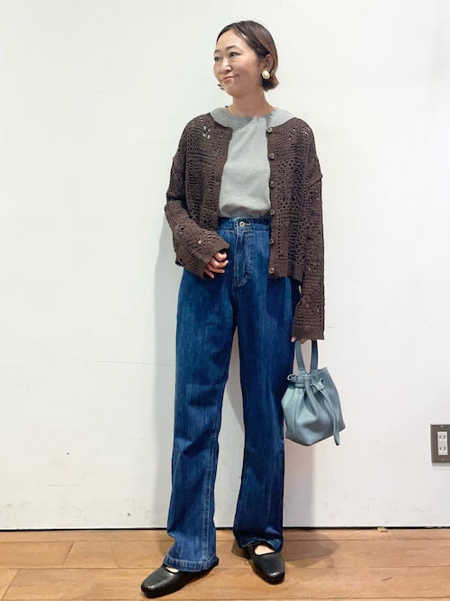 親子リンク』2WAYクロシェカーディガン（カーディガン/ボレロ）｜URBAN