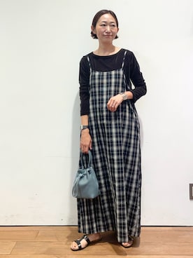 「URBAN RESEARCH DOORS（アーバンリサーチドアーズ）のアイテム」を使った、urd_nanakoさん（レディース・154cm）の夏コーディネート