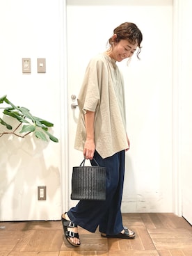 ちばななこさん(レディース・154cm)の夏コーディネート