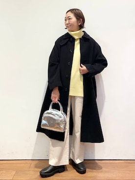 ちばななこさん(レディース・154cm)の冬コーディネート