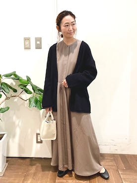 ちばななこさん（レディース・154cm）の秋コーディネート