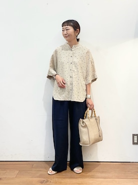 ちばななこさん(レディース・154cm)の夏コーディネート