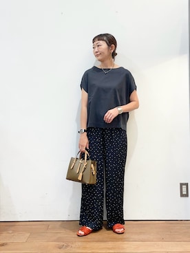 ちばななこさん(レディース・154cm)の夏コーディネート