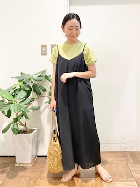 ちばななこさん（レディース・154cm）の夏コーディネート