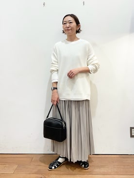 ちばななこさん（レディース・154cm）の春コーディネート