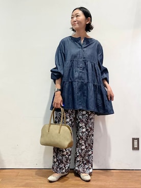 ちばななこさん（レディース・154cm）の秋コーディネート