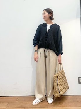 ちばななこさん(レディース・154cm)の春コーディネート