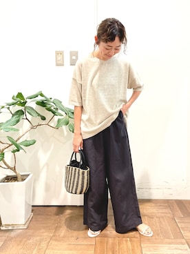 ちばななこさん（レディース・154cm）の夏コーディネート