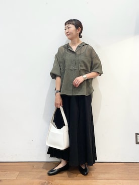ちばななこさん(レディース・154cm)の秋コーディネート