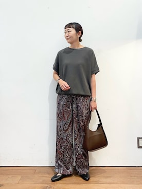 ちばななこさん(レディース・154cm)の秋コーディネート