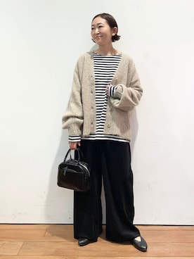 ちばななこさん（レディース・154cm）の秋コーディネート
