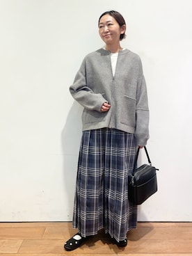 ちばななこさん(レディース・154cm)の秋コーディネート