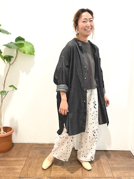 ちばななこさん(レディース・154cm)の夏コーディネート