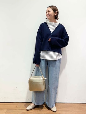 「アーバンリサーチドアーズ」｜ちばななこさん（レディース・154cm）の冬コーディネート