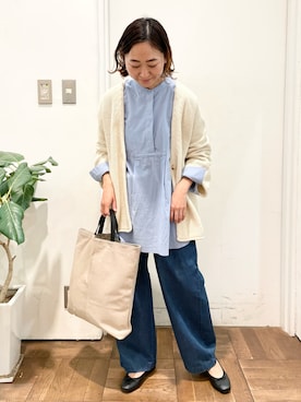 ちばななこさん（レディース・154cm）の冬コーディネート