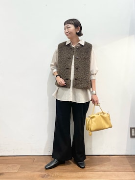 ちばななこさん（レディース・154cm）の秋コーディネート