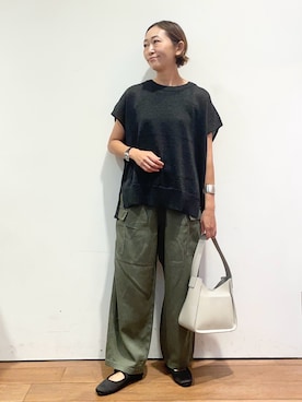 ちばななこさん(レディース・154cm)の秋コーディネート