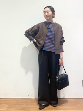 ちばななこさん（レディース・154cm）の秋コーディネート