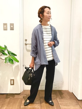 ちばななこさん（レディース・154cm）の秋コーディネート