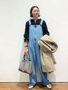 「アーバンリサーチドアーズ」｜ちばななこさん（レディース・154cm）の冬コーディネート