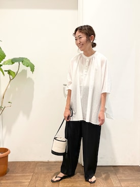 ちばななこさん(レディース・154cm)の夏コーディネート