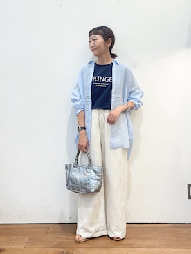 ちばななこさん(レディース・154cm)の夏コーディネート