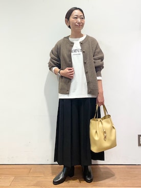 「URBAN RESEARCH DOORS WOMENS」｜ちばななこさん（レディース・154cm）の秋コーディネート