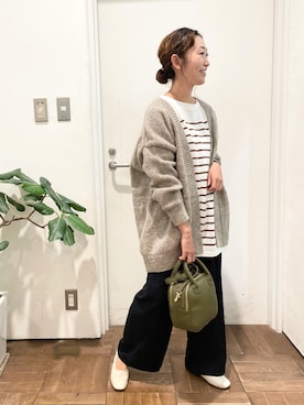 ちばななこさん（レディース・154cm）の秋コーディネート