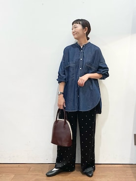 ちばななこさん(レディース・154cm)の秋コーディネート
