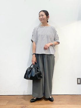 ちばななこさん(レディース・154cm)の春コーディネート