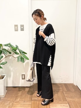 ちばななこさん(レディース・154cm)の秋コーディネート